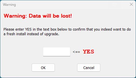 Destroying Data Notification
